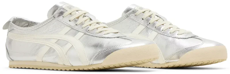 Onitsuka Tiger Mexico 66 Silver Off White