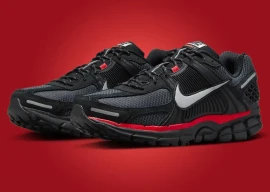 Nike Zoom Vomero 5 Black Metallic University Red